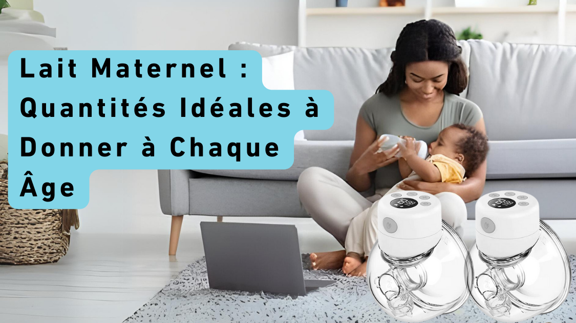 Lait Maternel : Quantités Idéales à Donner à Chaque Âge