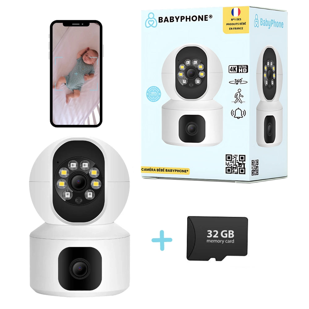 Babyphone® Caméra de Surveillance Bébé