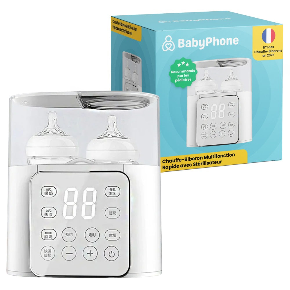 Chauffe-Biberon et Stérilisateur 3 en 1