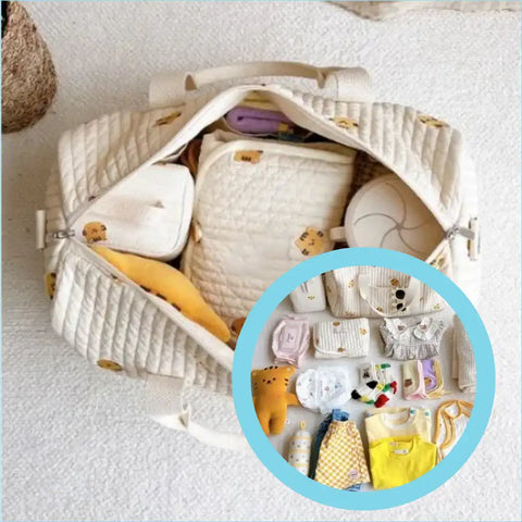 ENJOY-UNIQUE Sac à Langer Maternité Grande Capacité - Sac De Soins Bébé Multifonction