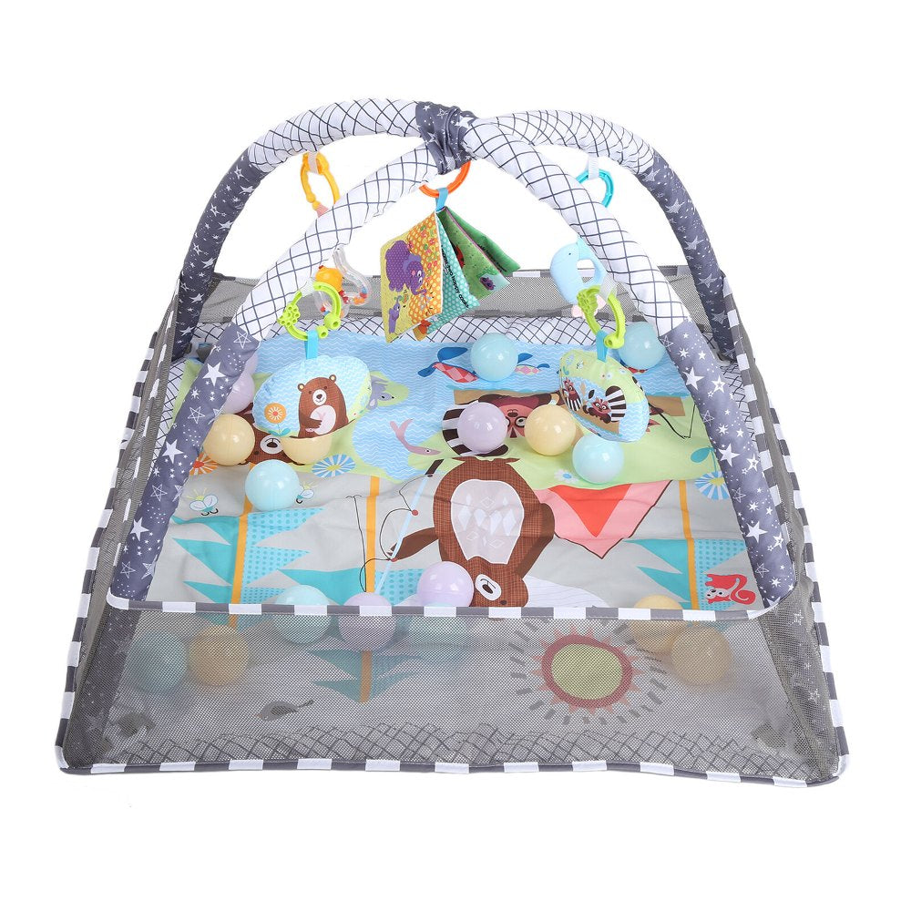 Tapis D'Éveil Bébé avec Arche